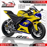 Latest Full Body Decal Sticker Yamaha R15 YAMAHA MotoGP CAMEL 2006 ROSSI VR-46 YZR M1 MotifV3
