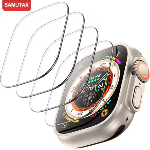 Tempered Glass for Apple Watch Ultra 2/Ultra Screen Protector [49mm], Tempered Glass Film, Anti-Scra