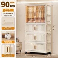 SIV 55-80cm Cabinet Organizer For Clothes Foldable Storage Cabinet Wardrobe Durabox Megabox