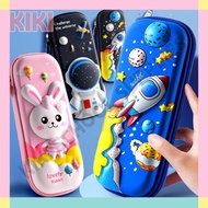 KK 3D Kids Pencil Case Pencil Box with Cute Cartoon Design School Box Pencil Cases School Student