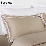 Eurotex Hotel Luxury, 1400 Thread Count, 100% Egyptian Cotton™, 1 Pillow Sham / Bolster Case, Herita