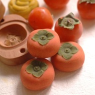 山舍丨好柿糕模 原創柿子模木質創意烘焙綠豆糕中秋月餅DIY模具