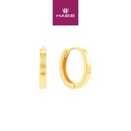HABIB 375/9K Yellow Gold Earrings ENM1050