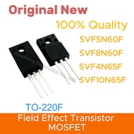 (10pCS) 100% New SVF5N60F SVF8N60F SVF4N65F SVF10N65F 5N60 8N60 4N65 10N65 TO-220F 600V 650V MOSFET 