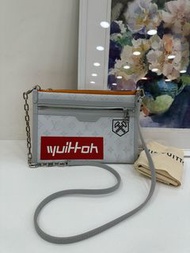 👜Louis Vuitton Lv Flat 2019 Virgil Abloh Clutch & Sling Bag 2-in-1 Size 26.5*17.5cm Unused 路易威登 FLAT