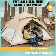 Tenda Camping Double Layer 4 Orang Tenda Otomatis Tenda Double Sheet