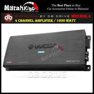 db Drive WDX800.4 4 Channel Amplifier (1600Watts)