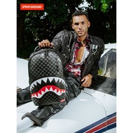 Guangzhou Tingting Trading Co., Ltd. SprayGround Street Wear Backpack Couple Classic Checkerboard Sh