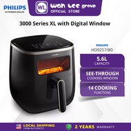 Philips Airfryer Air Fryer with Digital Window and Rapid Air Technology (5.6L) HD9257/HD9257/80 WAH 