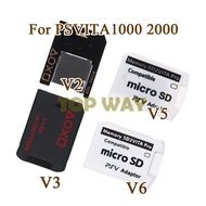 【jw】♠❄ 1pc versão sd2vita para ps vita 1000 cartão de memória tf psvita psv 1000/2000 adaptador jogo v2.0 v3.0 v5.0 v6 sd micro