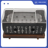 DBM.HOME-Japanese Korean Bbq Grill Oven Aluminium Alloy Charcoal Grill Portable Accessories Househol