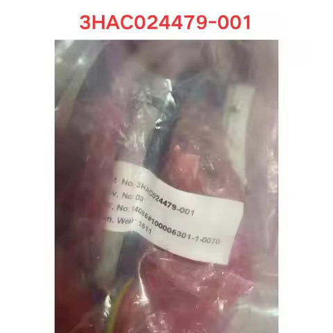 brand new 3HAC024479-001 ABB Robot IRC5 Cable, brand new in stock KUKA robot trainer Functional test
