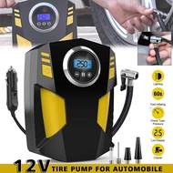 12V Digital Display Electric Car Tire Inflator Air Pump Tyre Pressure Gauge