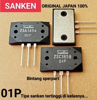 TRANSISTOR SANKEN ORIGINAL JAPAN 2SA1494 2SC3858 (SATU SET) SANKEN ASLI 2SA1494 SANKEN ASLI 2SC3858