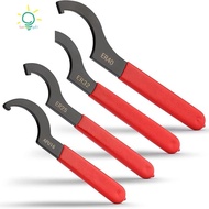 【hzswankgd3.sg】Coilover Wrench Spanner, 4PCS Non-Slip Spanner Wrench Set, Professional Universal Rub