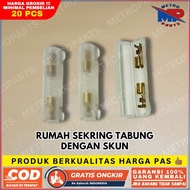 FUSE BOX FUSE TUBE (SOCKET+SKUN) / FUSE HOUSING TUBE / FUSE BOX TUBE / FUSE HOUSING TUBE / FUSE BOX 