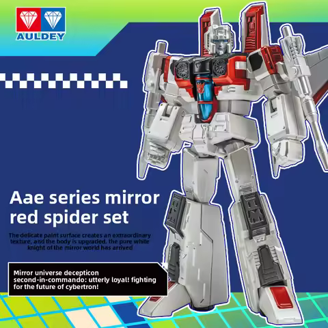 AULDEY AAE Transformers G1 Optimus Prime Starscream Coronation Mirror Soundwave Premium Coating Set 