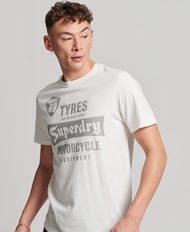 Superdry Reworked Classic T-Shirt - Winter Cream
