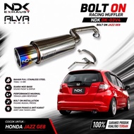 JAZZ GE8knalpot Bolt ON NDK EXHAUST MUFFLER DK03V4 BASS COOL PNP