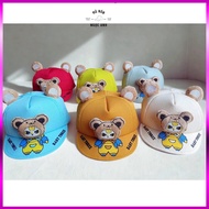 BABY 2-5 Years Old_Hats, Caps, Boys, Girls Children's Hats, PRINTED BABY THREE MS47
