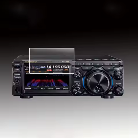 High Definition Scratch-Proof Premium Tempered Glass Screen Protector Film for YAESU FT-991A FT-70DR