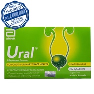 Abbott Ural Effervescent Granules (4g x 28s) | Urinary alkaliniser/Urinary tract health support