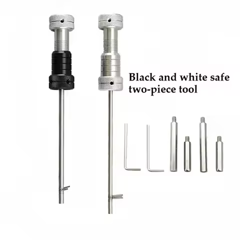 2PCS Leaf Blade Lock Mechanical Safe Locksmith Supplies Repair Tools Lock Pick Set locksmith tools l