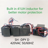 Washing Machine Capacitor 10UF+4UF (Compatible with 9.7 UF+3.8 UF) Washing Machine Repair Capacitor