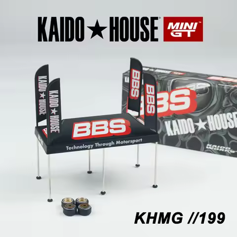 Kaido House MINIGT Kaido House Miniature Scene paired with Tent V1 alloy Car Model Scene 199