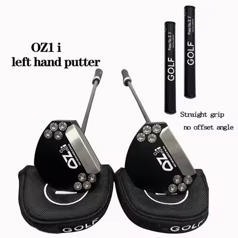 OZ1i left handed Putter Zero torque Golf putter Black balance putter 33 34 35 inches With Steel Shaf
