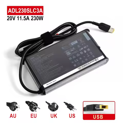 230W 20V 11.5A AC Adapter Compatible with FOR Lenovo 5IMH05H 81Y6 THINKPAD T540P W540 P71 Y7000P Y90