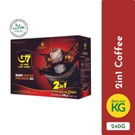 [HALAL] G7 Vietnam Black Iced Instant Coffee 240g (15pcs x 16g) - Cà Phê Hòa Tan Đen Đá G7 - Ca Phe 