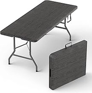 Folding Table | Sturdy and Portable Folding Table | Suitable for Parties, Events, Indoor Picnics, Ou