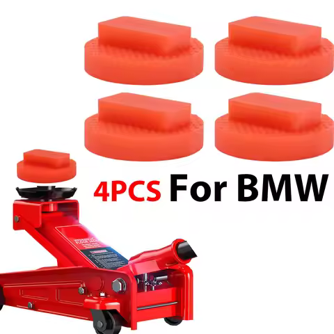 4X Upgrade Material Floor Jacking Point Jack Lifting Mount Pad Adapter For BMW 1 2 3 4 5 7 Series X1