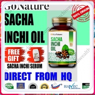 [Buy 3 get 1 free]SACHA INCHI GO NATURE Original Direct from HQ Freegift SERUM  god