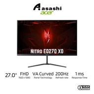 Acer Nitro ED270 X0 27" VA Curved 200Hz 1ms Gaming Monitor (HDMIx2/ DP) Free-Sync