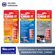 SELLEYS EPOXY PUTTY- Knead It Multipurpose/ Underwater/Steel Reshape. Rebuild. Repair [50g]