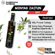 Minyak Zaitun Sufi 250Ml Asli Turki Evoo Untuk Konsumsi Extra Virgin