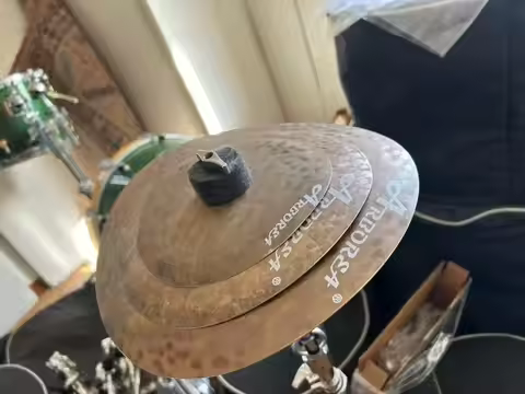 Arborea Clap Stack Cymbal Set 3pcs Smack Stack Cymbal Pack 3 Pieces Handmade B20 Material For Drumme