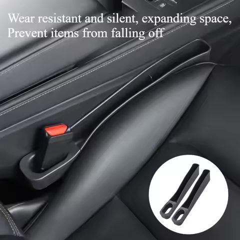 2PCS Seat Gap Storage Box for Tesla Model 3/Y/3+ Model Y Juniper 2025 Seat Slot Clip Gap Storage Box