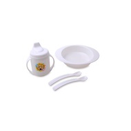 Lusty Bunny Feeding Set 4 in 1 - Mica LB 1427 Packed Baby Tableware