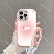 Realme C55/C53/N53/C35 Creative 3D Anti-Fall Case Soft Silicone Strap for C33/N30A/C25/7i/C30 XPDPCH