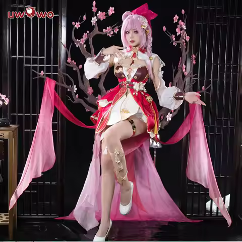 IN STOCK UWOWO Elysia Cosplay Game Honkai Impact 3 Elysia Peachy Spring Herrscher of Human Ego Cospl