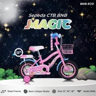 Sepeda anak perempuan 12-16-18inc BNB unicorn magic