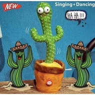 [ISTY] Shaking and Talking Cactus Toy Can Record Voice Dancing Cactus Doll Talking Cactus Toy Talk T