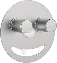 MAISEEN Rust-proof Anodized Aluminum Smiley Face Scrub Sponge Holder, Suction Cup Installation kitch