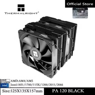 Thermalright PA120 Black CPU Air Cooler Dual Fan 6 Heat Pipes Cooling Radiator Chassis heat PC Radia
