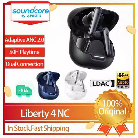 Global Version Soundcore Liberty 4 NC Wireless Noise Cancelling Wireless Bluetooth Earbud TWS Wirele