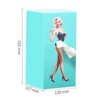 AIBINELO-Cartoon Anime Girl Tissue Box Flying Skirt Tissue Box Tutu Girl Face Tissue Box Cute Deskto