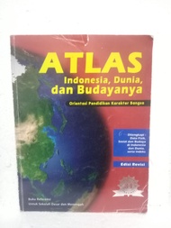 BUKU ATLAS INDONESIA DUNIA DAN BUDAYANYA